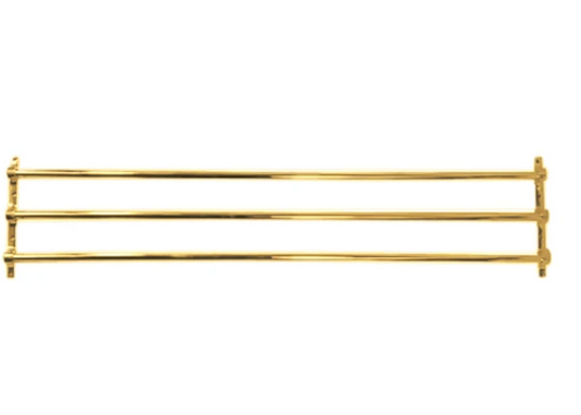 36 Inch Solid Brass Triple Push Bar